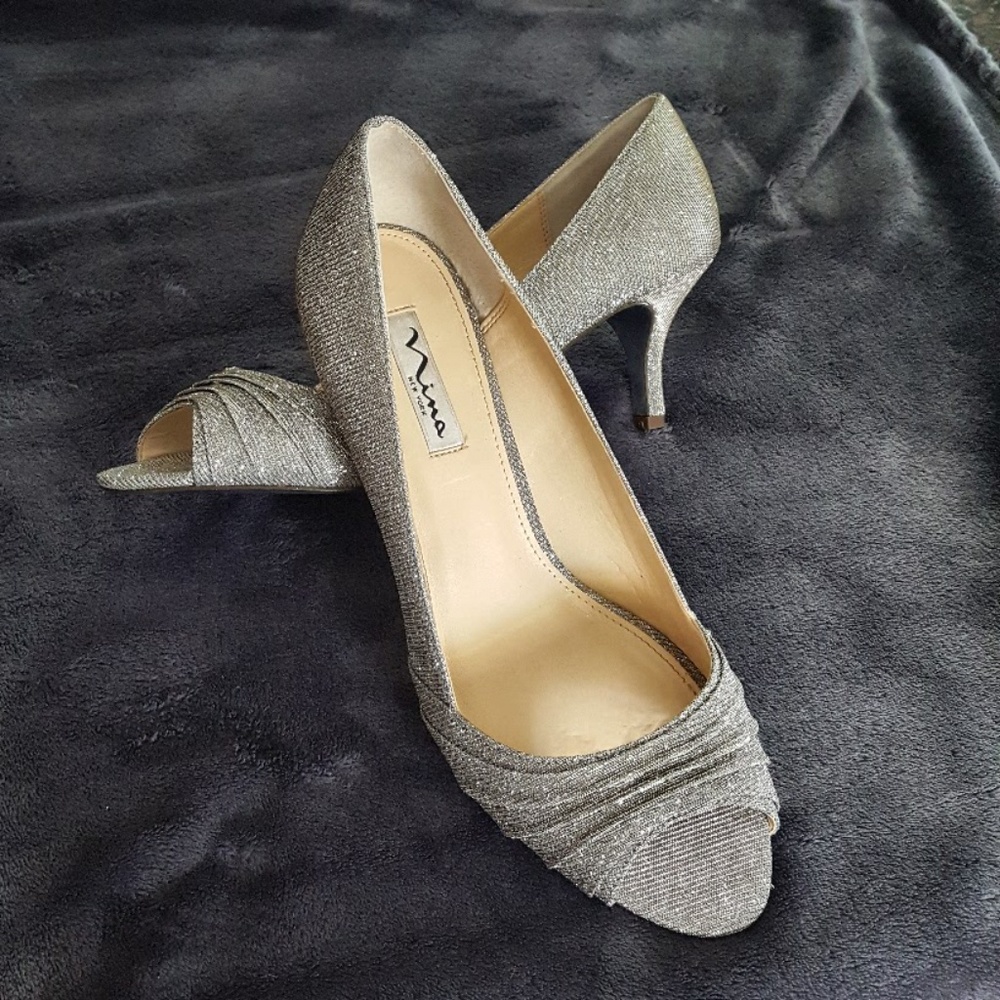 Silver Nina - so much prettier in person sz 10